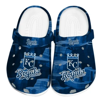 Kansas City Royals Clogs - Canyon Layers Royal Blue