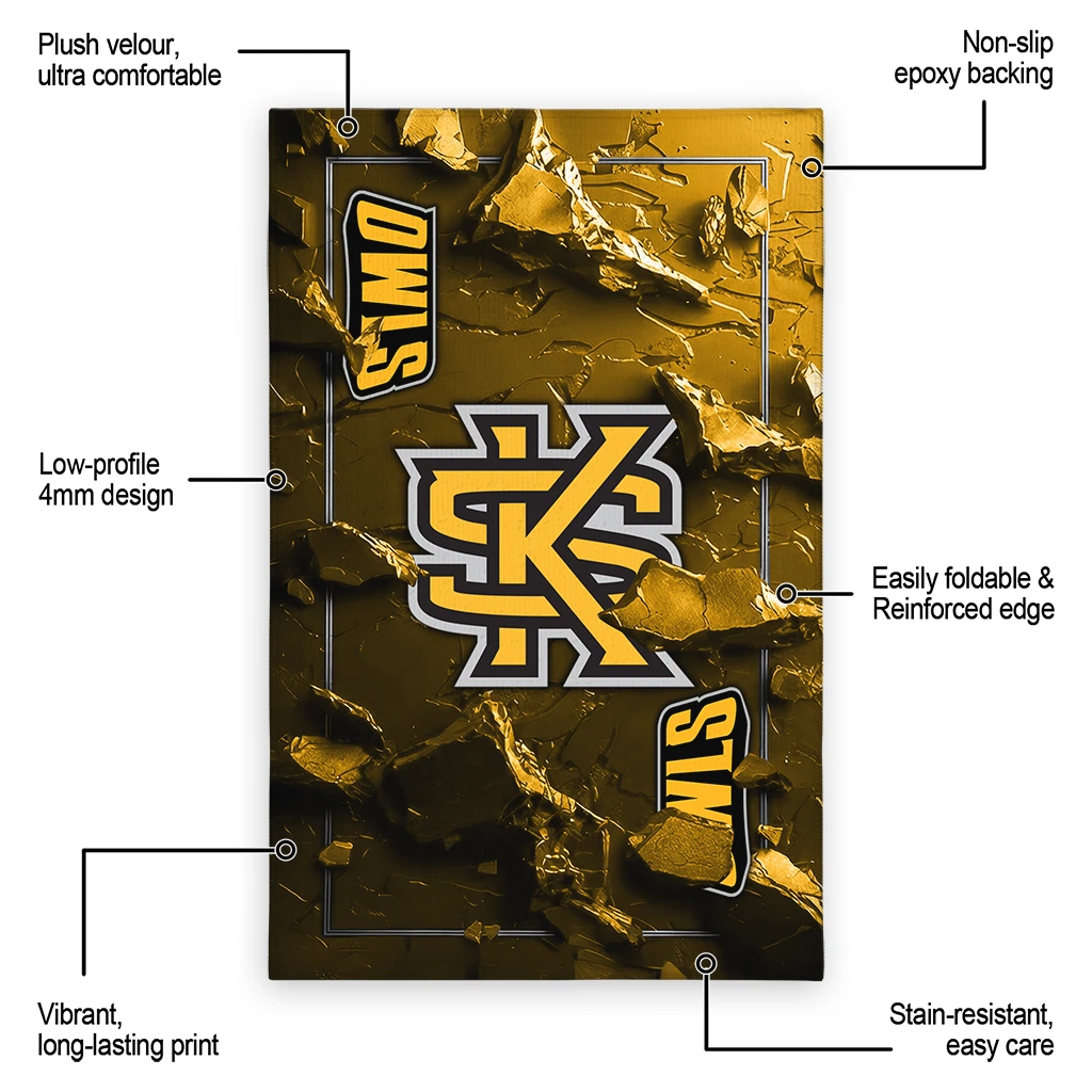 kennesaw-state-owls-rug-cracked-surface-design-gold-high-quality.webp