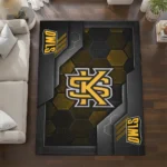 kennesaw-state-owls-rug-hexagonal-grid-pattern-gold-best-selling.webp