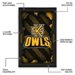 kennesaw-state-owls-rug-torn-mesh-gold-best-selling.webp