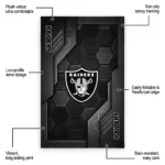 las-vegas-raiders-rug-hexagonal-grid-pattern-black-best-selling.webp