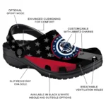 los-angeles-clippers-clog-stellar-stripes-theme-red-black-best-selling.webp