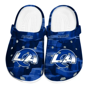 Los Angeles Rams Clogs - Canyon Layers Blue