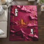 louisiana-monroe-warhawks-rug-cracked-surface-design-red-best-selling.webp