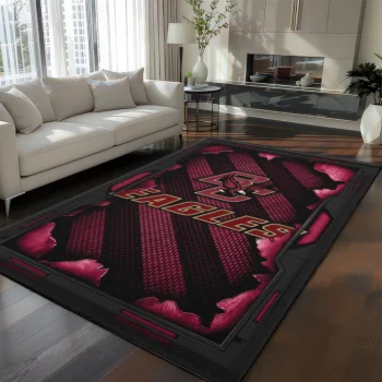 Louisiana Ragin' Cajuns Rug - Torn Mesh Red