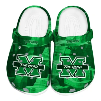 Marshall Thundering Herd Clogs - Canyon Layers Green