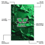 marshall-thundering-herd-rug-cracked-surface-design-green-best-selling.webp