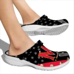 maryland-terrapins-clog-stellar-stripes-theme-red-black-best-selling.webp