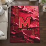 maryland-terrapins-rug-cracked-surface-design-red-best-selling.webp