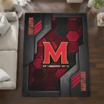 maryland-terrapins-rug-hexagonal-grid-pattern-red-best-selling.webp