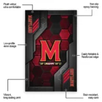 maryland-terrapins-rug-hexagonal-grid-pattern-red-best-selling.webp