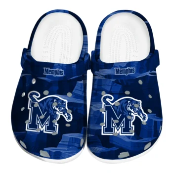 Memphis Tigers Clogs - Canyon Layers Blue
