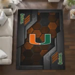 miami-hurricanes-rug-hexagonal-grid-pattern-orange-best-selling.webp
