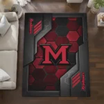 miami-redhawks-rug-hexagonal-grid-pattern-red-best-selling.webp