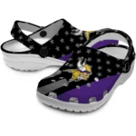 minnesota-vikings-clog-stellar-stripes-theme-purple-black-best-selling.webp