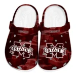 Mississippi State Bulldogs Clogs - Canyon Layers Maroon