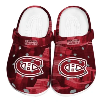 Montreal Canadiens Clogs - Canyon Layers Red
