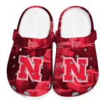Nebraska Cornhuskers Clogs - Canyon Layers Red