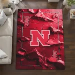 nebraska-cornhuskers-rug-cracked-surface-design-red-best-selling.webp