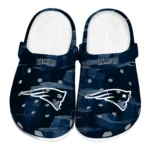 New England Patriots Clogs - Canyon Layers Blue