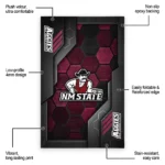 new-mexico-state-aggies-rug-hexagonal-grid-pattern-crimson-best-selling.webp
