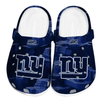New York Giants Clogs - Canyon Layers Blue