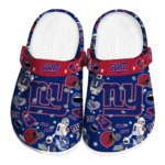 New York Giants Clogs - Football Icons Blue