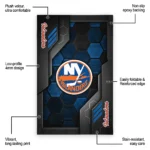 new-york-islanders-rug-hexagonal-grid-pattern-blue-best-selling.webp