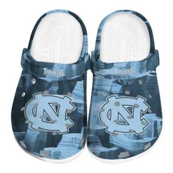 North Carolina Tar Heels Clogs - Canyon Layers Light Blue