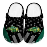 north-dakota-state-bison-clog-stellar-stripes-theme-green-black-best-selling.webp