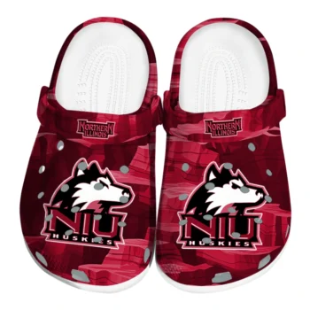 Northern Illinois Huskies Clogs - Canyon Layers Red