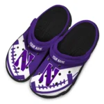 northwestern-wildcats-clog-custom-football-motif-purple-best-selling.webp