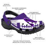 northwestern-wildcats-clog-custom-football-motif-purple-best-selling.webp