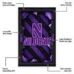 northwestern-wildcats-rug-torn-mesh-purple-best-selling.webp
