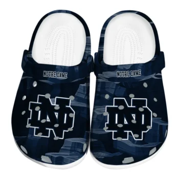 Notre Dame Fighting Irish Clogs - Canyon Layers Navy