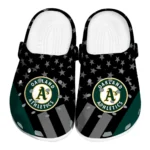 oakland-athletics-clog-stellar-stripes-theme-green-black-best-selling.webp