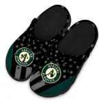 oakland-athletics-clog-stellar-stripes-theme-green-black-best-selling.webp