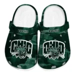 Ohio Bobcats Clogs - Canyon Layers Green