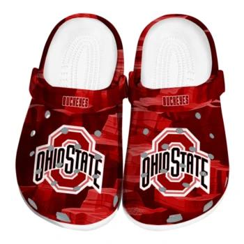 Ohio State Buckeyes Clogs - Canyon Layers Scarlet