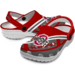 ohio-state-buckeyes-clog-personalized-football-motif-scarlet-best-selling.webp