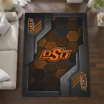 oklahoma-state-cowboys-rug-hexagonal-grid-pattern-orange-best-selling.webp