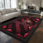 Ottawa Senators Rug - Torn Mesh Red
