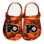 Philadelphia Flyers Clogs - Canyon Layers Orange