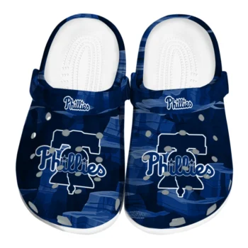Philadelphia Phillies Clogs - Canyon Layers Blue