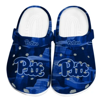 Pittsburgh Panthers Clogs - Canyon Layers Royal Blue