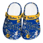 Pittsburgh Panthers Clogs - Football Icons Royal Blue