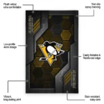 pittsburgh-penguins-rug-hexagonal-grid-pattern-yellow-best-selling.webp