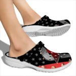 portland-trail-blazers-clog-stellar-stripes-theme-red-black-best-selling.webp
