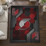 portland-trail-blazers-rug-hexagonal-grid-pattern-red-best-selling.webp