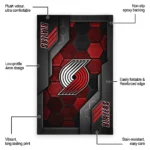 portland-trail-blazers-rug-hexagonal-grid-pattern-red-best-selling.webp